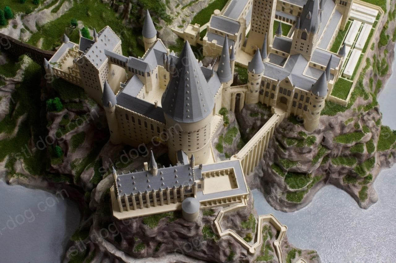 哈利波特（Hogwarts）城堡 3D打印图纸